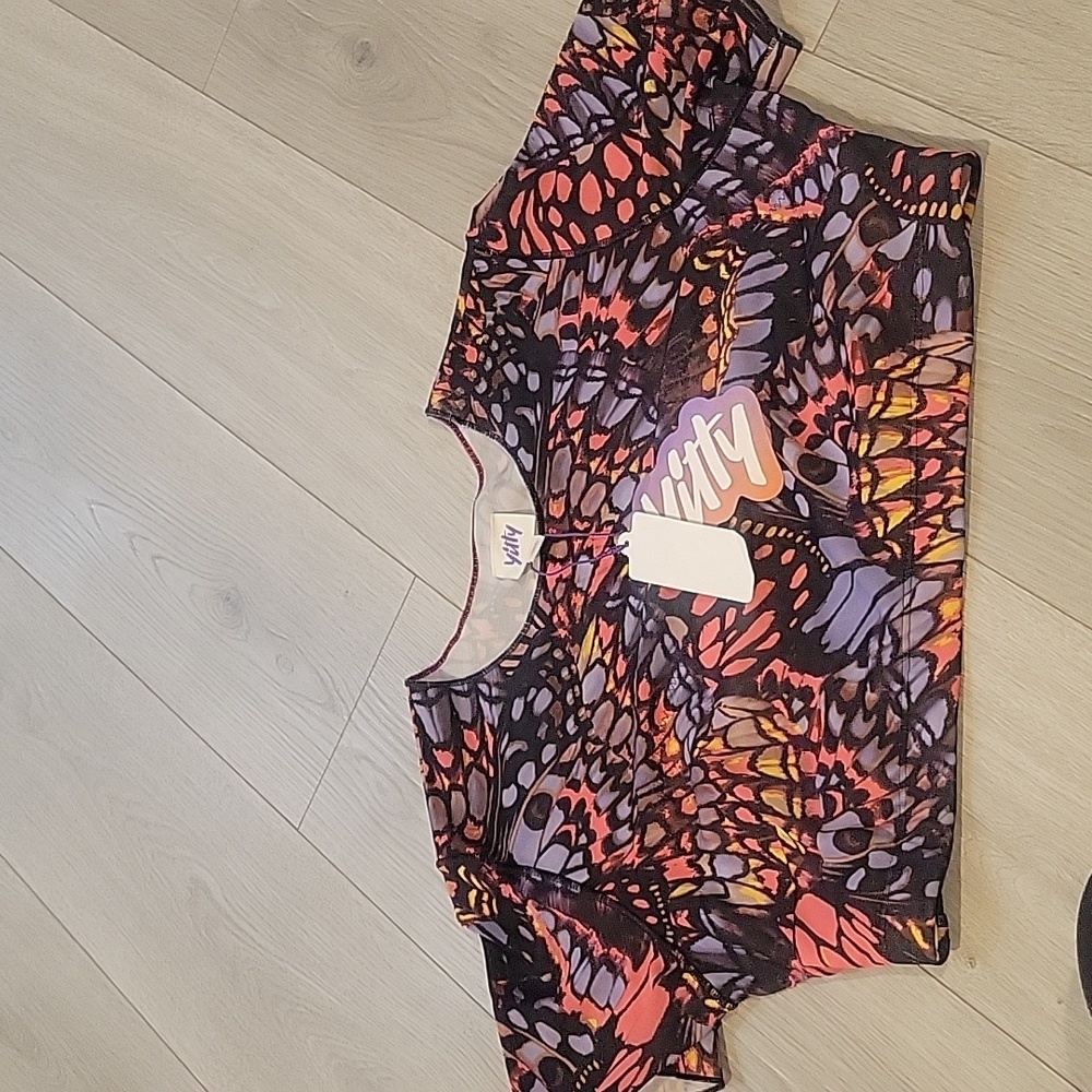 NWT- Yitty Mesh Me Smoothing Midi Top